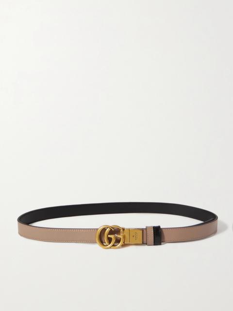 GUCCI Reversible Leather Belt
