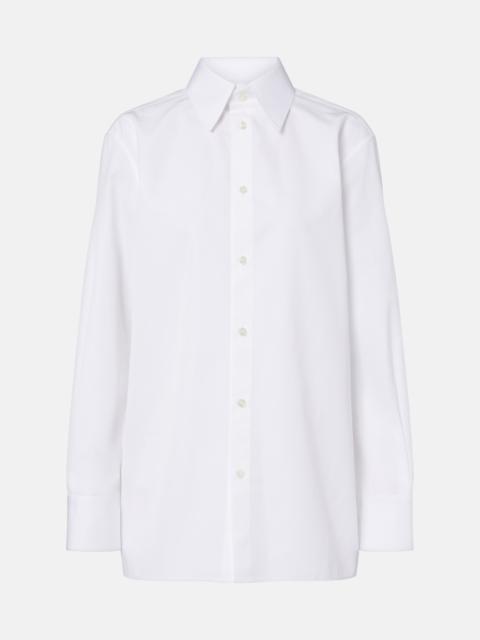 SAINT LAURENT Cotton poplin shirt