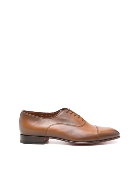 Santoni leather Oxford shoes
