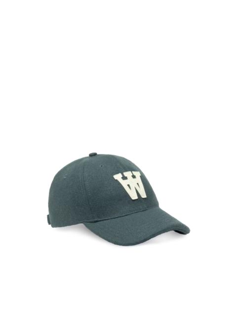 Wood Wood WWEli logo-patch baseball cap