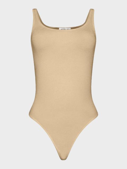 Wolford Jamaika Scoop-Neck Thong Bodysuit