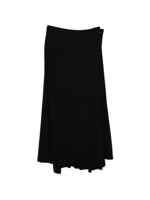 Yohji Yamamoto cotton maxi skirt