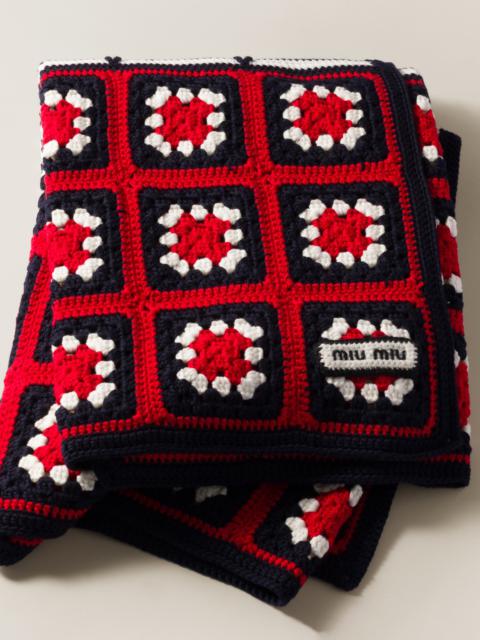Miu Miu Wool throw