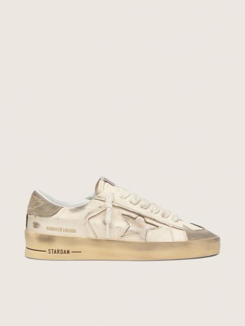 Golden Goose Men’s Stardan LTD in suede and white nappa with gold star