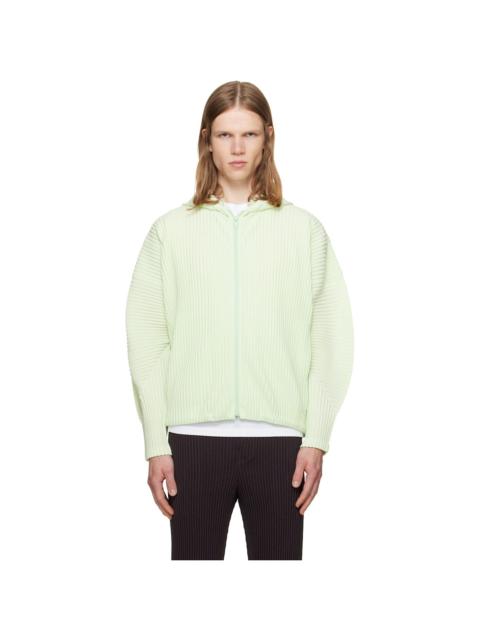 ISSEY MIYAKE Green Monthly Colors July Hoodie