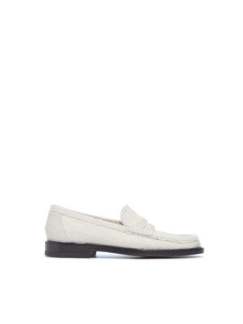 GABRIELA HEARST Pierre Loafer in Ivory Pony Hair