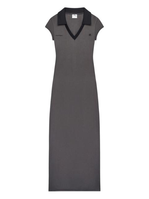 courrèges Courrèges Logo Maxi Dress