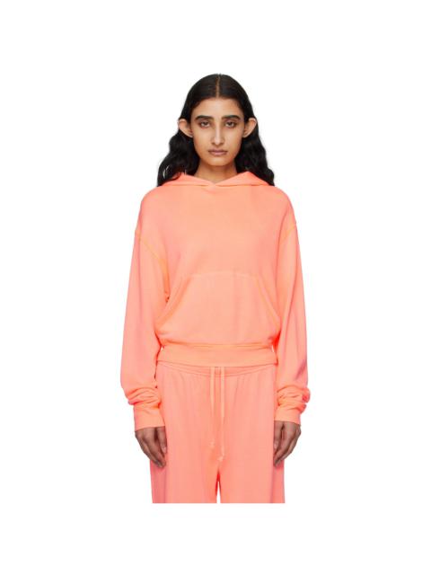 SKIMS Orange Modal French Terry Classic Hoodie