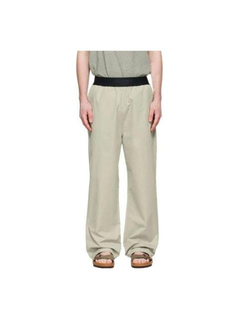 ESSENTIALS Fear of God Essentials SS22 Green Cotton Lounge Pants Seafoam FOG-SS22-759
