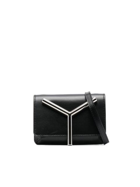 Y/Project logo-plaque crossbody bag