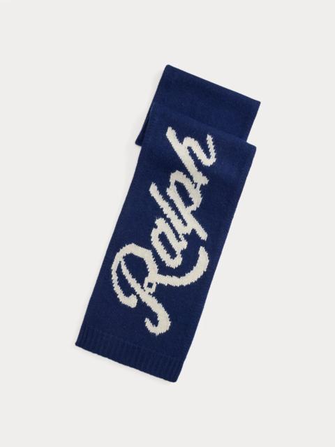 Polo Ralph Lauren The Ralph Logo Wool-Alpaca Scarf