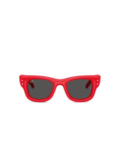 Ray-Ban crystal-embellished square sunglasses