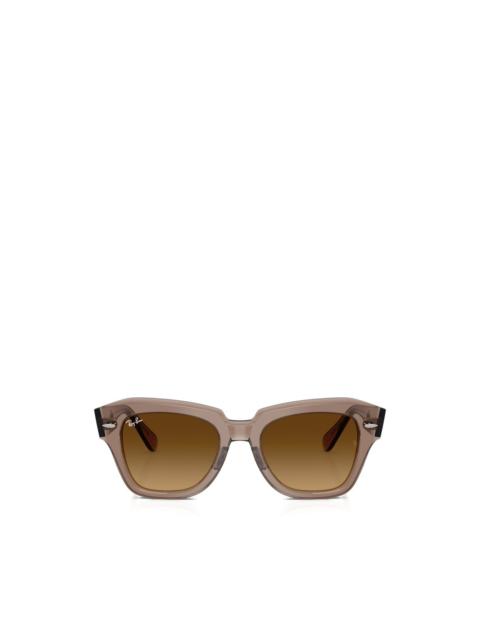 Ray-Ban State Street browline sunglasses
