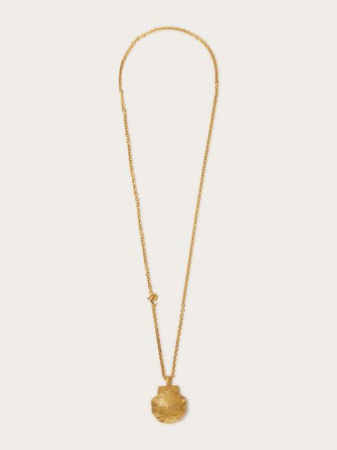 PUCCI SHELL LOCKET SAUTOIR NECKLACE