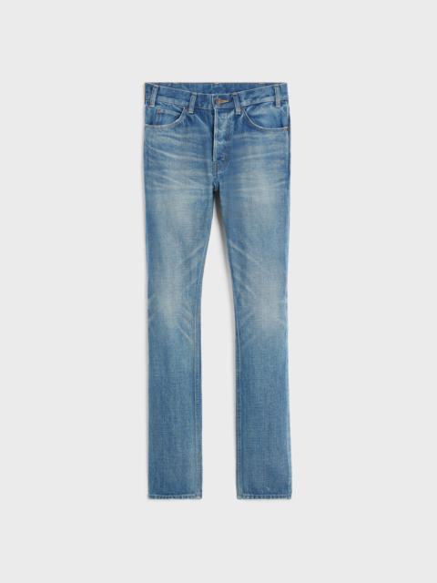 CELINE Lou jeans in vintage union wash denim