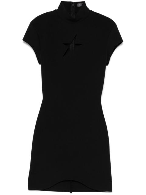 MUGLER star mini dress