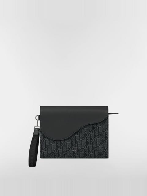 Dior Saddle A5 Triangle Pouch