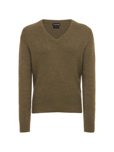 TOM FORD V-neck long-sleeved sweater