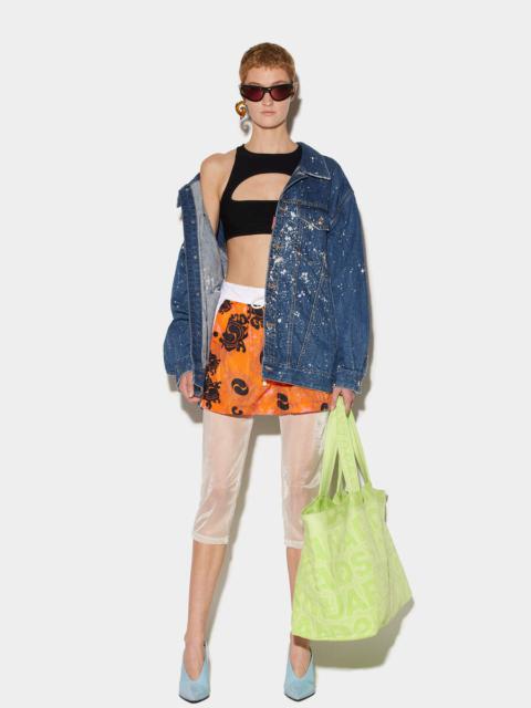 DSQUARED2 MEDIUM SEA SALT WASH OVER JEAN JACKET