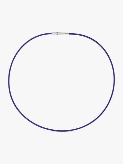 TOUS Mesh Tube lilac IP steel Necklace 2 mm