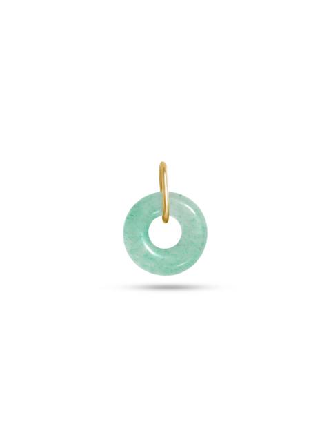 STONE AND STRAND Dainty Donut Aventurine Charm