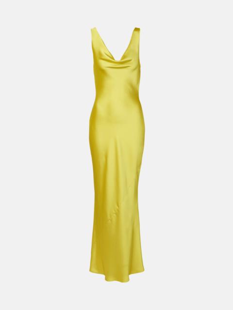 NORMA KAMALI Maria satin gown
