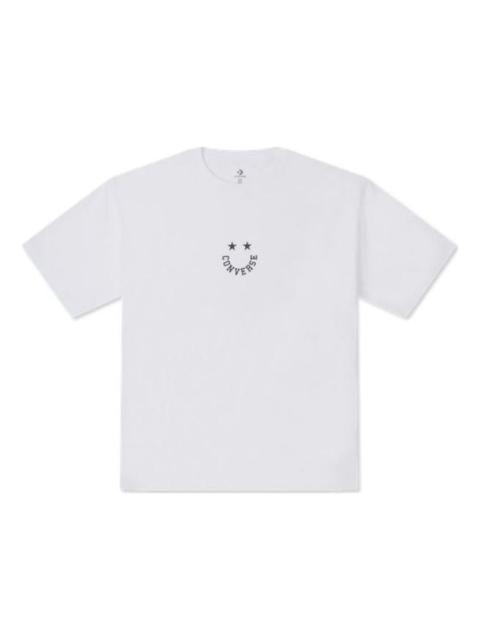 Converse Converse Smiley Short Sleeve T-Shirt 'White' 10027635-A01