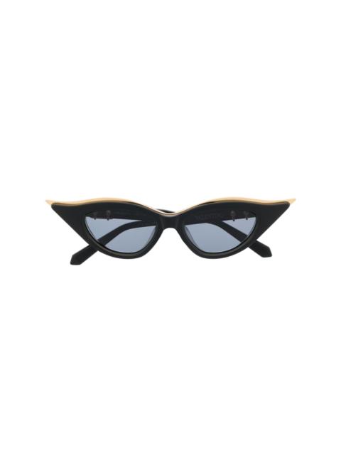 Valentino cat-eye tinted sunglasses