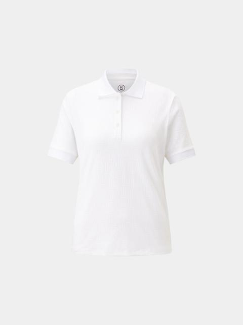 BOGNER Larina functional short-sleeved top in Off-White