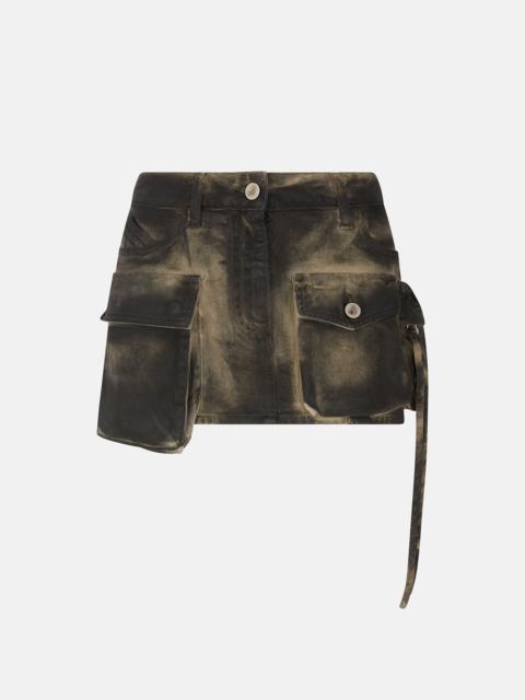 LARK AND PIRATE BLACK ''FAY'' MINI SKIRT