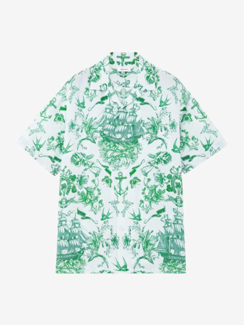 Alexander McQueen Sailor Tattoo Hawaiian Shirt