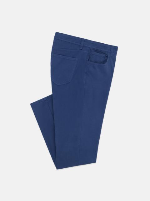 J. PRESS NAVY 5-POCKET TWILL PANT