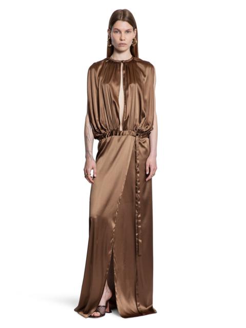 MÔNOT Sleeveless-Belt-Dress