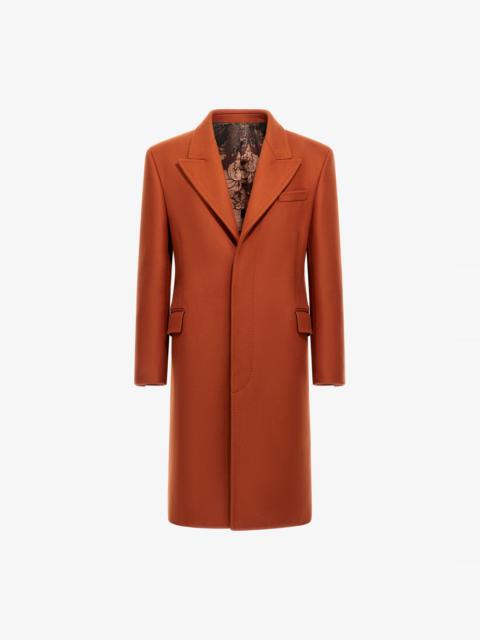 Roberto Cavalli Coat with Broccato Lining