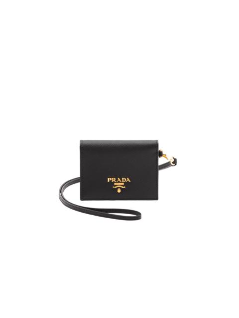 Prada Saffiano Leather Card Holder