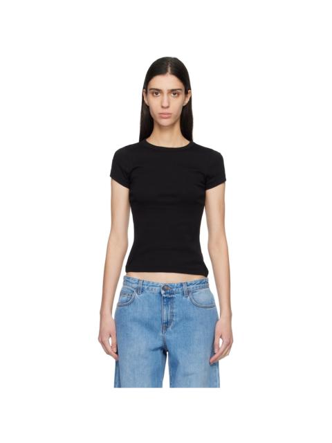 FLORE FLORE Black Car Baby T-shirt