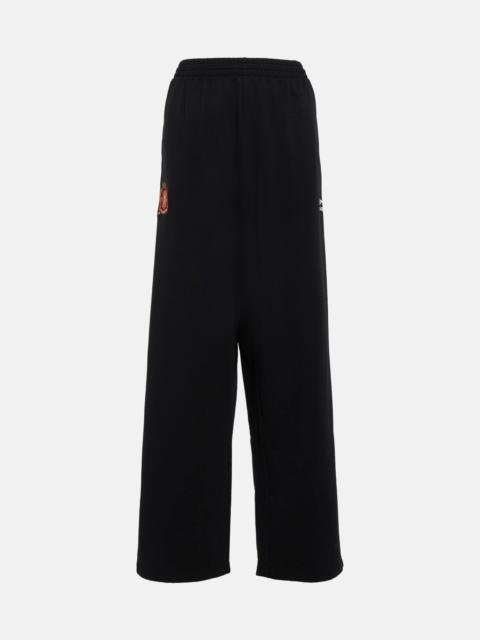 BALENCIAGA Cotton jersey sweatpants