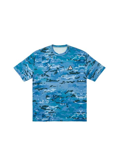 PALACE SOFAR T-SHIRT BLUE DIGI CAMO