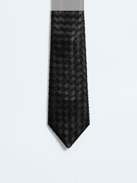 Bottega Veneta Small Intrecciato Leather Tie