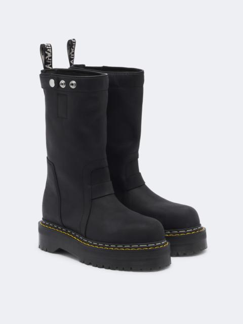 Rick Owens DRKSHDW DRKSHDW x Dr. Martens Quad platform boots