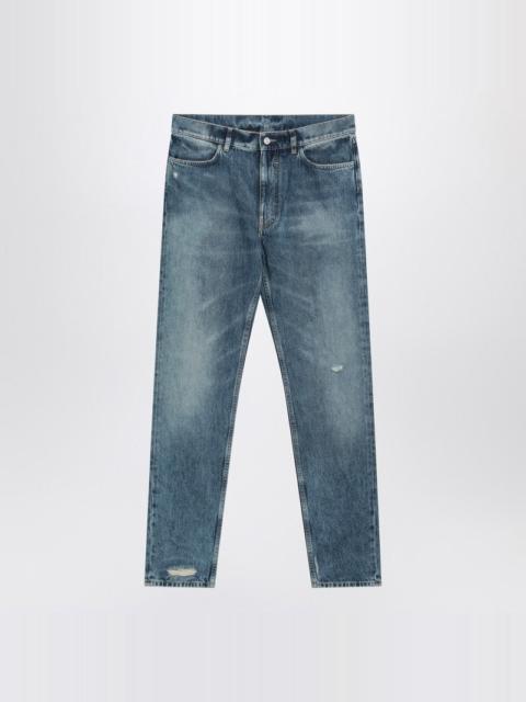 Givenchy Faded Blue Denim Jeans Men