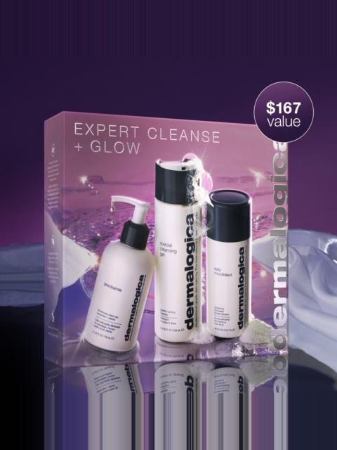 Dermalogica expert cleanse + glow set (3 full-sizes)