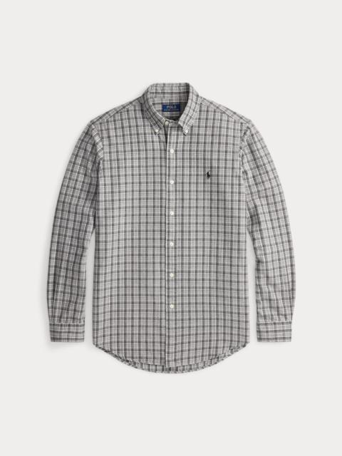 Polo Ralph Lauren Classic Fit Plaid Brushed Oxford Shirt