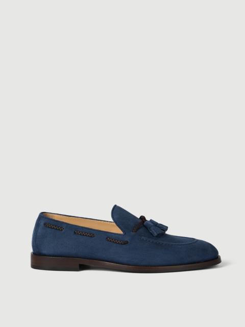 Brunello Cucinelli Suede loafers with tassels