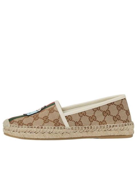 GUCCI (WMNS) Gucci x Pikarar Appliqu GG Shoes 'Beige' 737513-FABOS-9743
