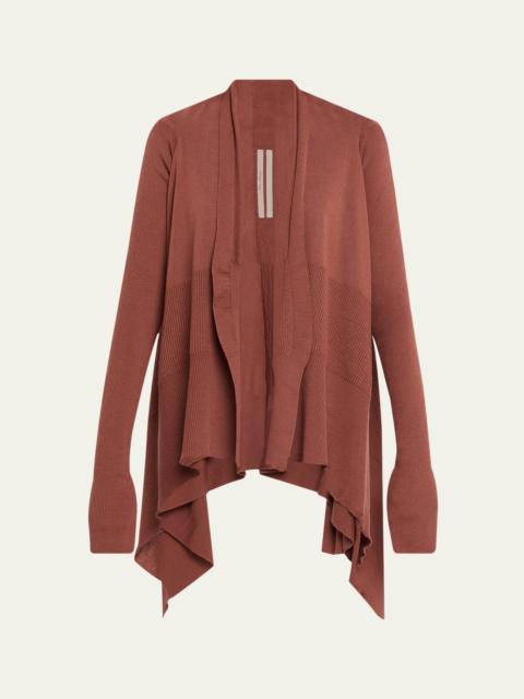 Rick Owens Wrap Asymmetric Cardigan