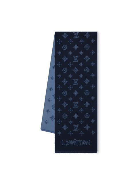 Louis Vuitton Monogram Blast Scarf