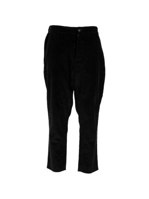 AMI Paris high-rise cropped trousers
