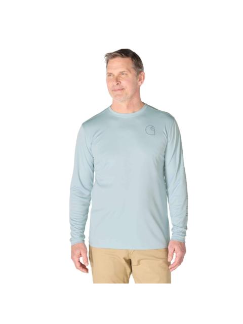 Carhartt Force Sun Defender™ Relaxed LS Logo T-Shirt