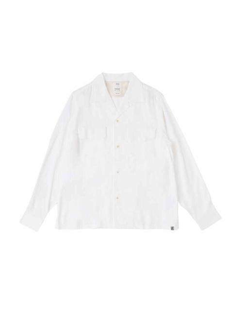 visvim KEESEY SHIRT L/S WHITE